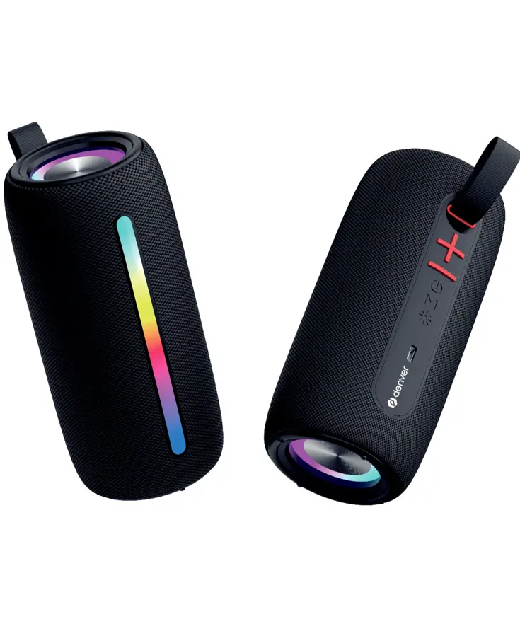 Denver BTL360B Bluetooth Speaker Lichteffect
