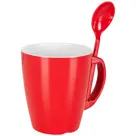 Gimex Mok met lepel Rainbow 390ml 4 Stuks