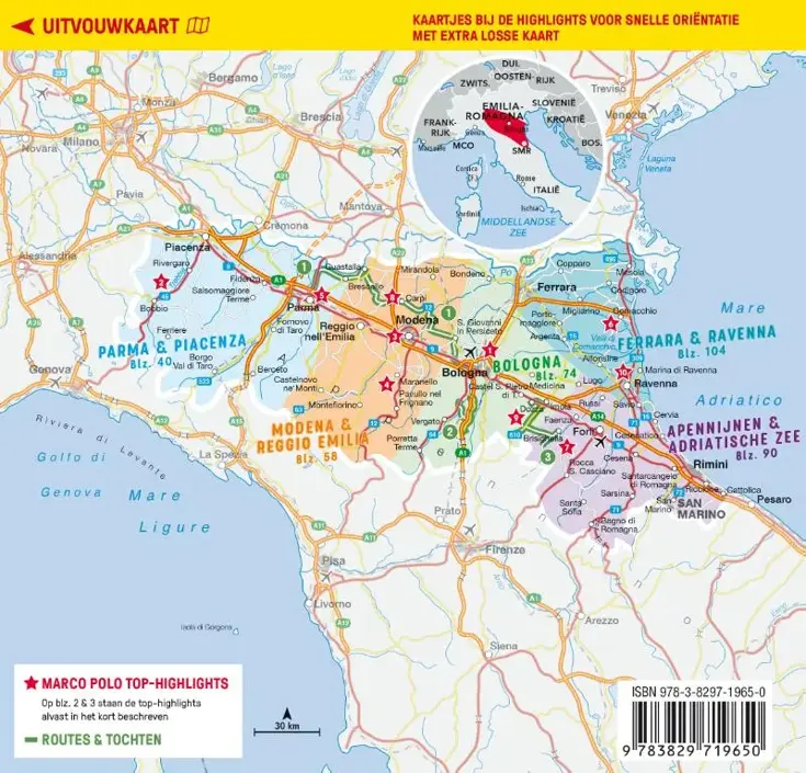 Marco Polo reisgids Emilia-Romagna 