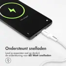 USB-C naar USB-C kabel - 0,25 meter