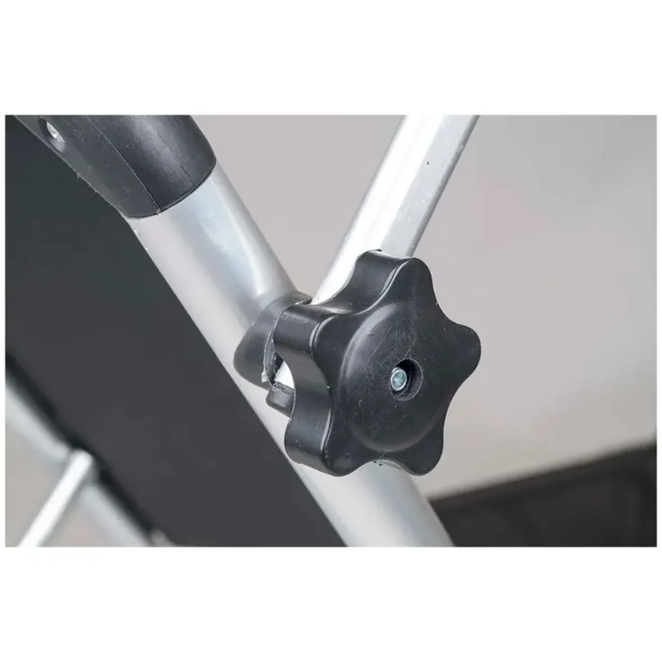 Bo-Camp Ligbed Zonnescherm 5 Standen Zwart