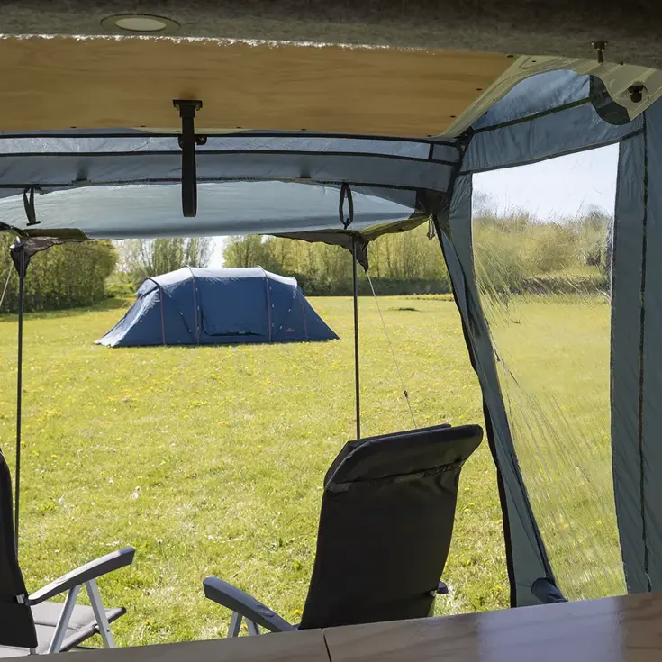 Campout Achterkleptent Buscamper – 185–200 cm