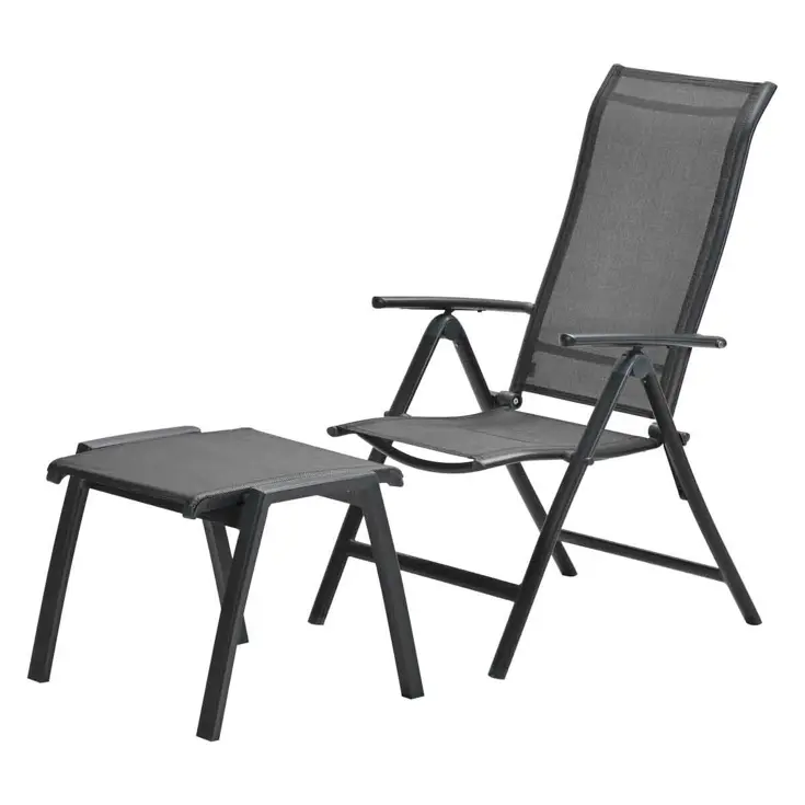 Santos grijze Tuinstoel