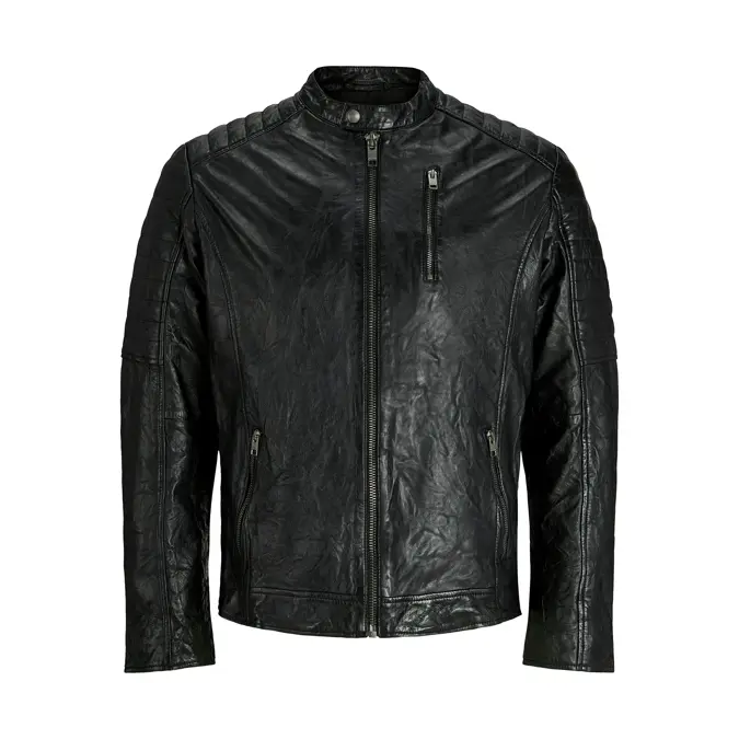 Heren Richard Leather Jacket Jack & Jones