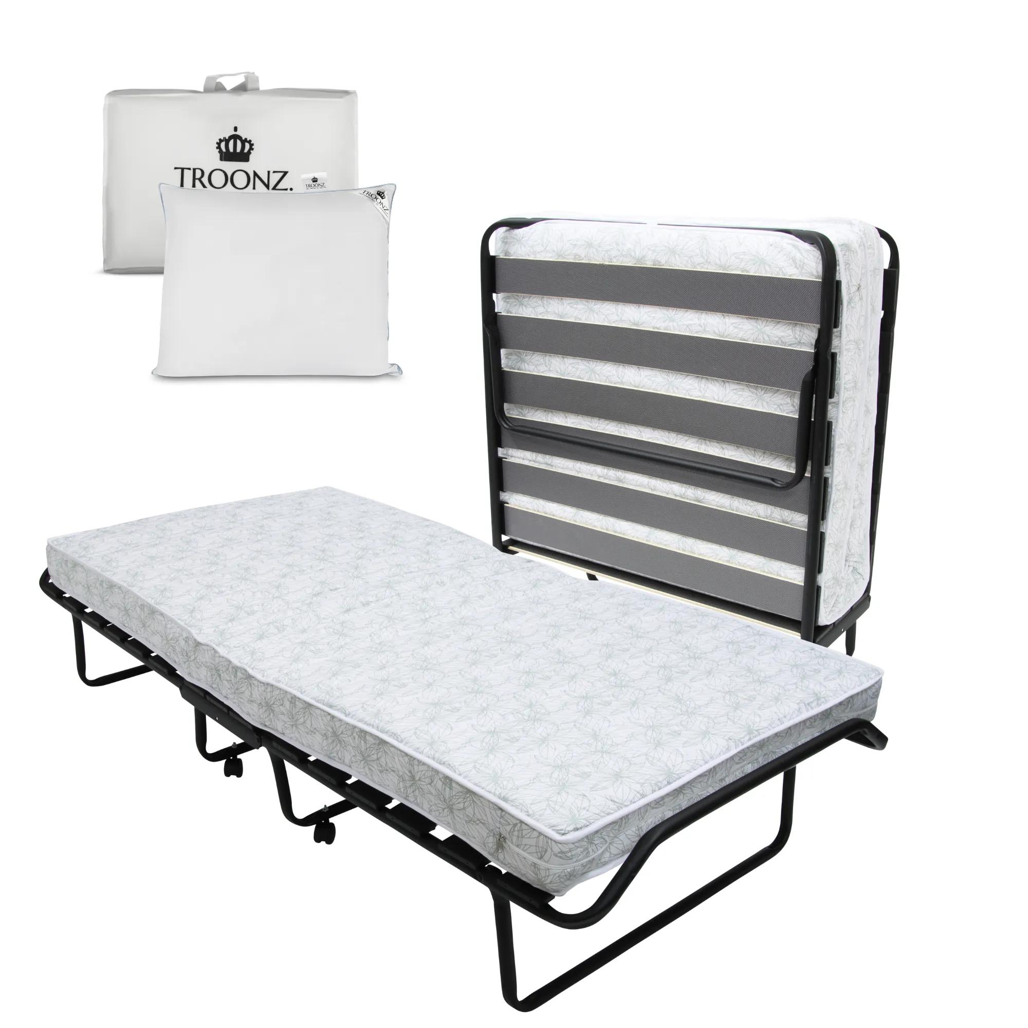 Troonz  Opklapbed Morena  90 x 200 cm  Set  Zwart main product image