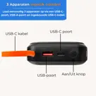 MOJOGEAR – 20.000 mAh – Powerbank