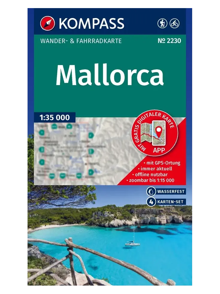 Wandelkaart WK2230 Mallorca
