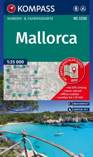 Wandelkaart WK2230 Mallorca