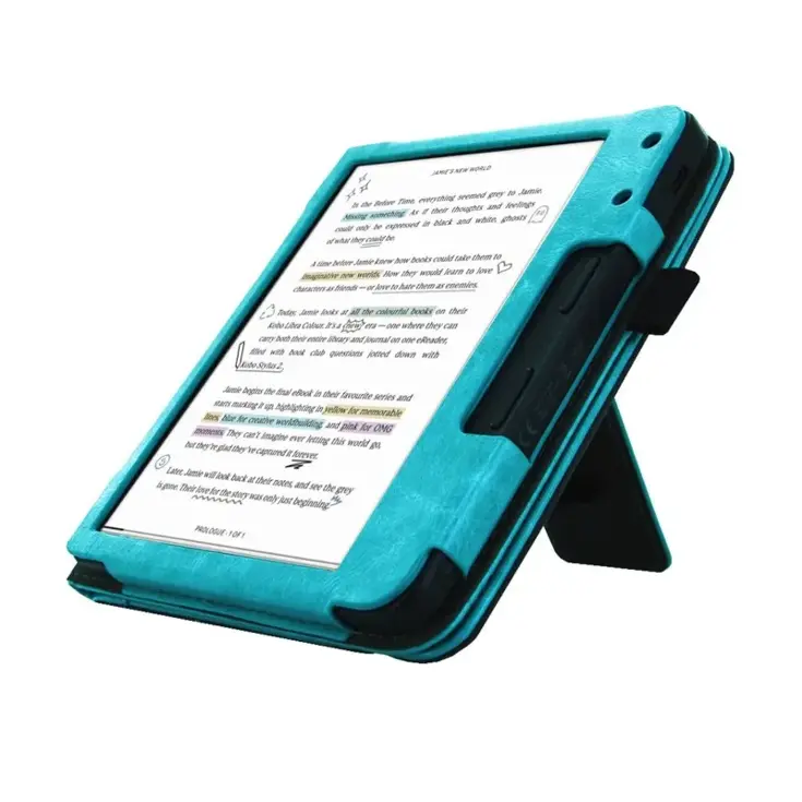 Ereader Hoesje - Luxe strap Case Kobo Libra Colour