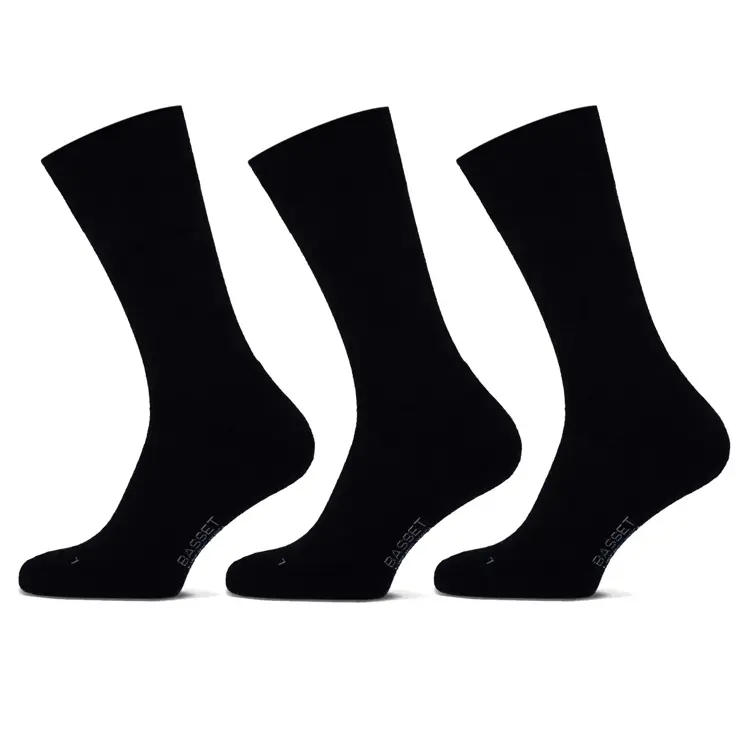 Basset - Casual 3 paar - Merinowollen sokken