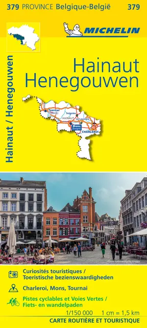 Wegenkaart Local 379 Provincie Henegouwen