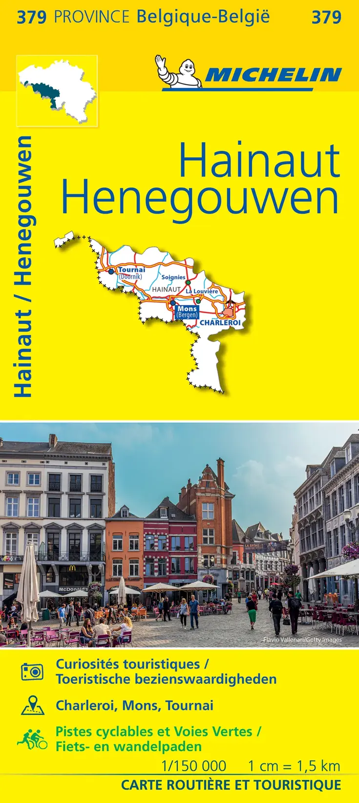 Wegenkaart Local 379 Provincie Henegouwen