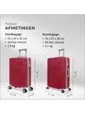 Kofferset 2-delig  55/76 cm - 114L