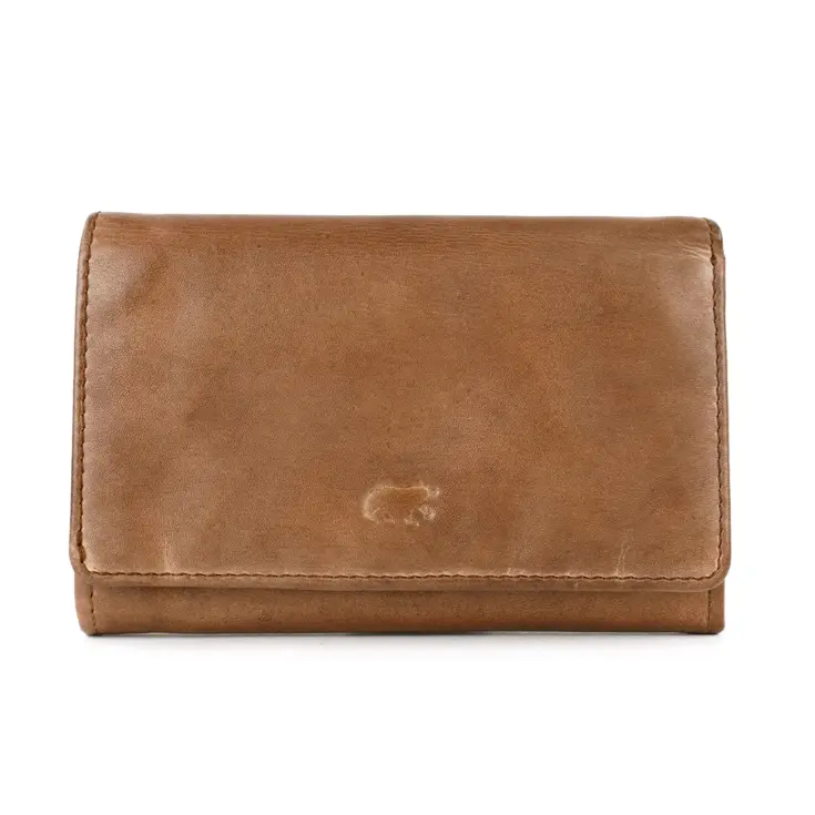 Flappie - Portemonnee - Leer - Overslag