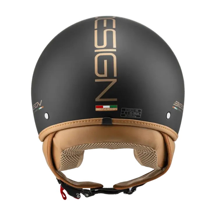 Design Luxe Scooterhelm met vizier