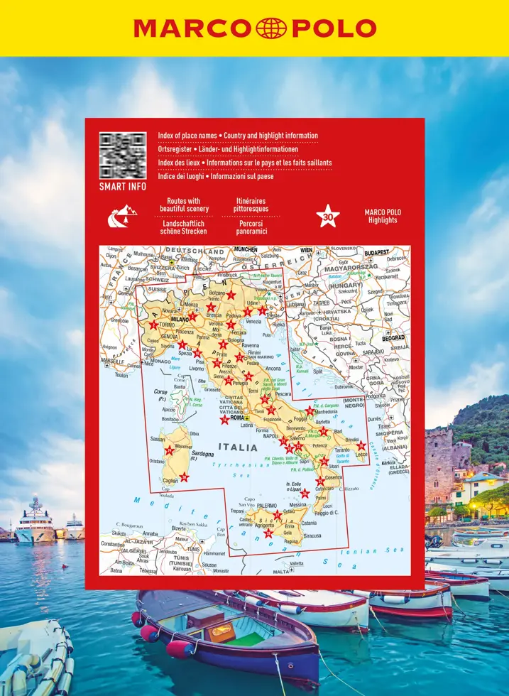 Wegenatlas Italië