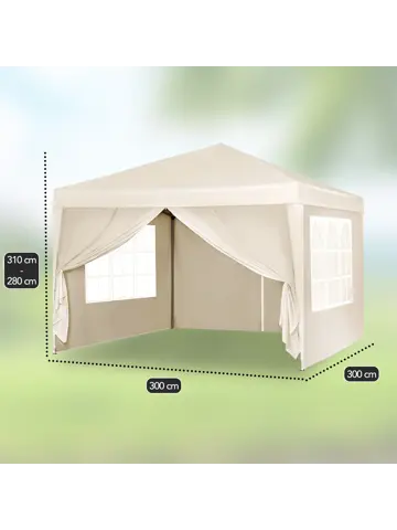 Partytent - Opvouwbaar - Easy Up - 3x3m