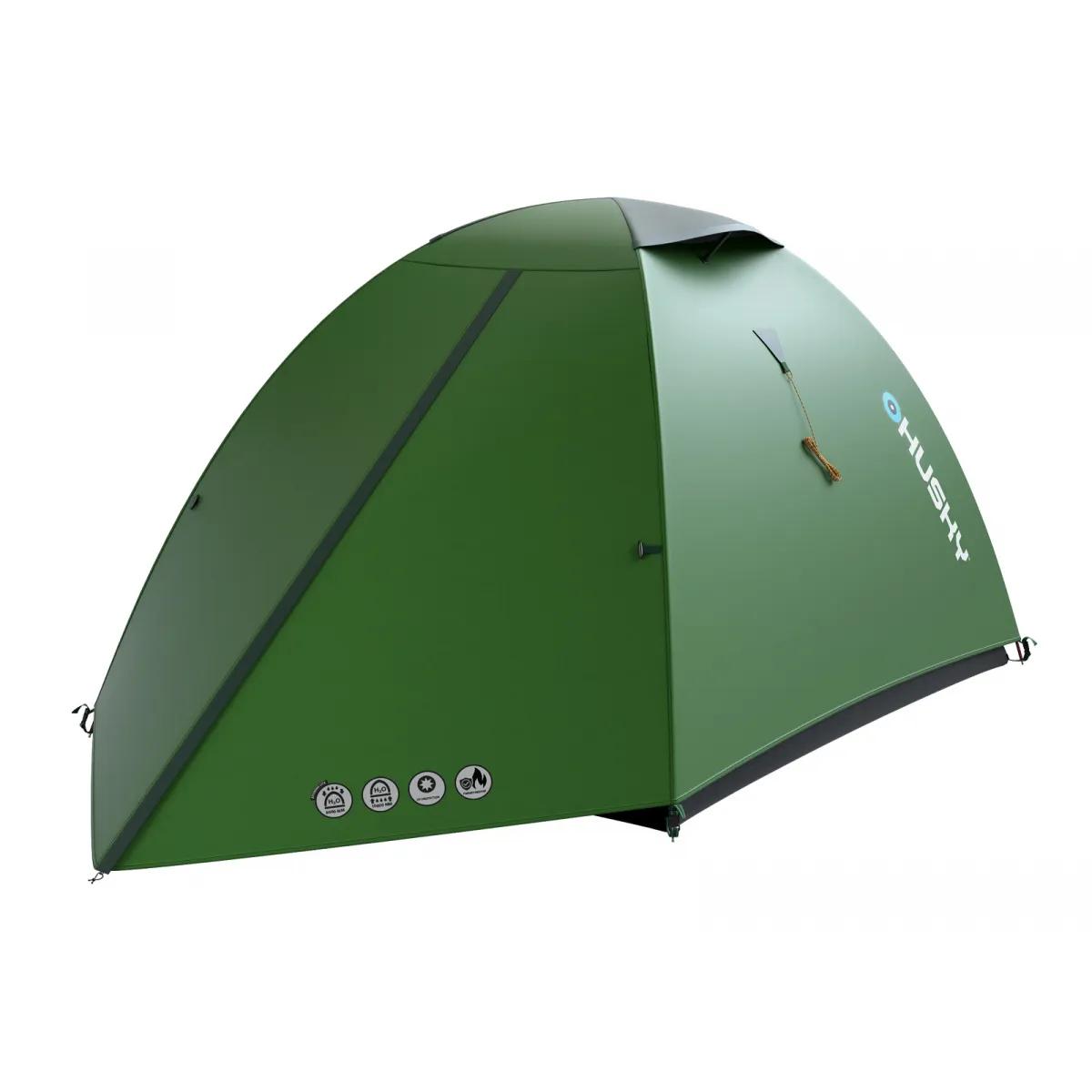 Husky  Bret 2 lichtgewicht tent  Groen main product image