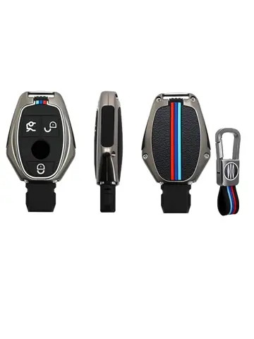Metalen Sleutelhoesje voor Mercedes grijs A3