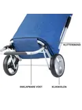 Foldable Boodschappenwagen 45 liter
