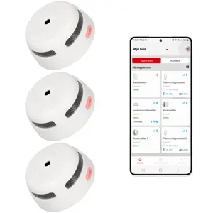 XS01-WX Slimme rookmelder 3-pack