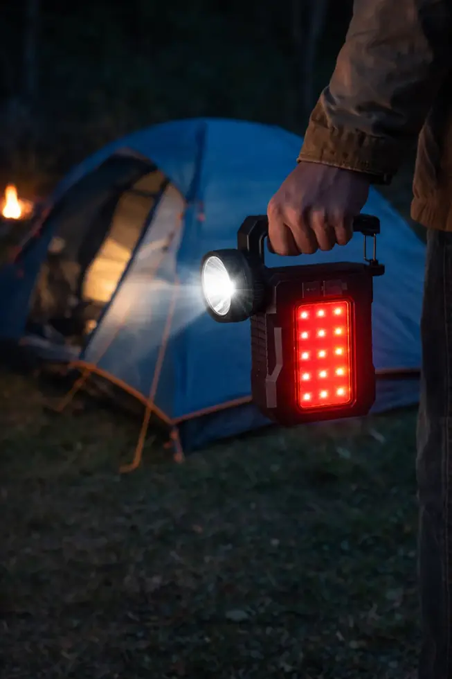 Oplaadbare Noodlamp USB & Solar