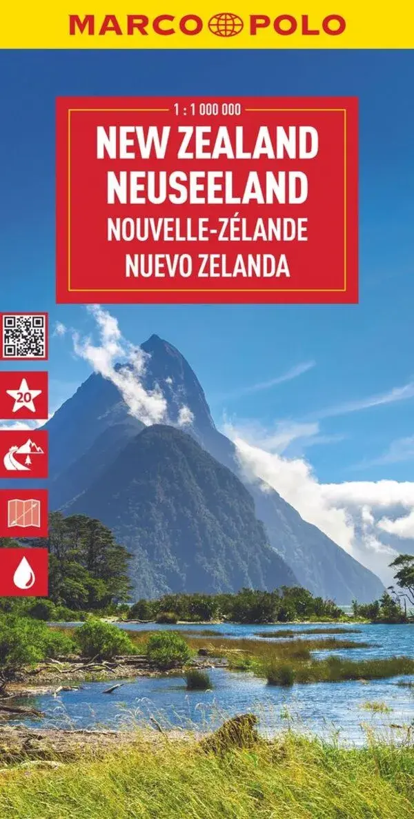 Wegenkaart Nieuw-Zeeland 1:1.000.000