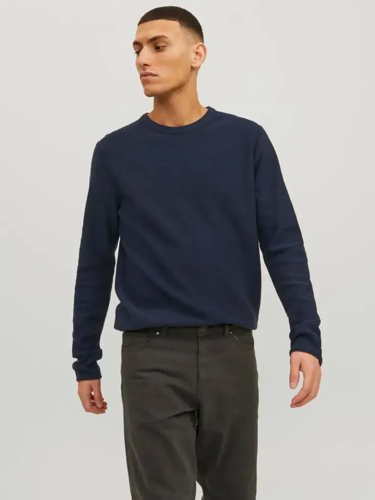 Heren Pullover Knit Crew Neck