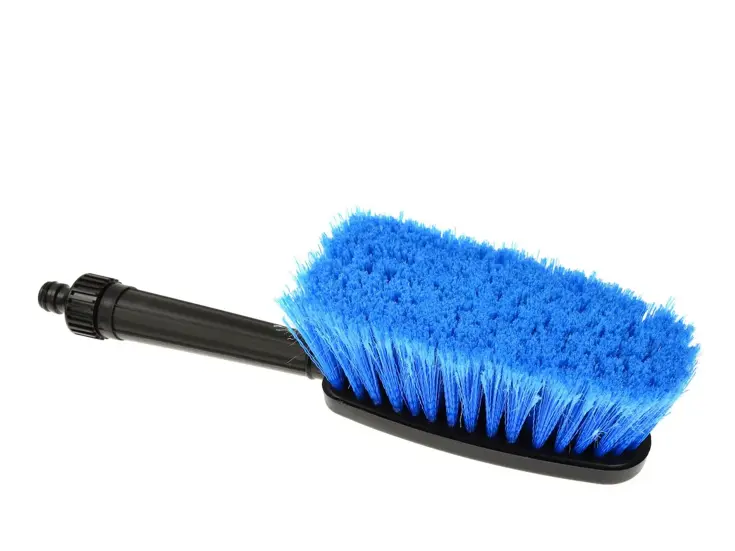 Wasborstel met slangaansluiting