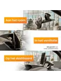 Telefoonhouder Auto Zuignap en Ventilatie