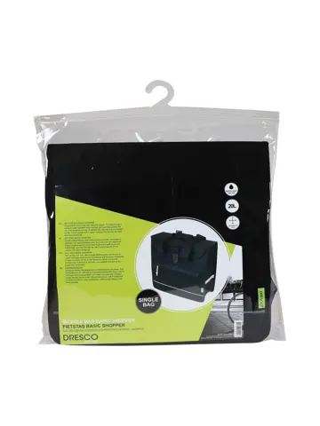 Dresco Enkele Fietstas Basic Shopper 20 Liter