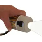 String campinglamp met zaklamp