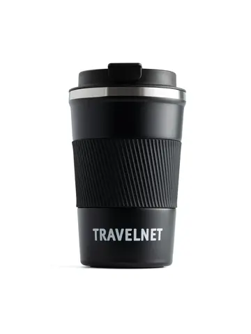 Travelnet thermosbeker voor onderweg - 380 ml