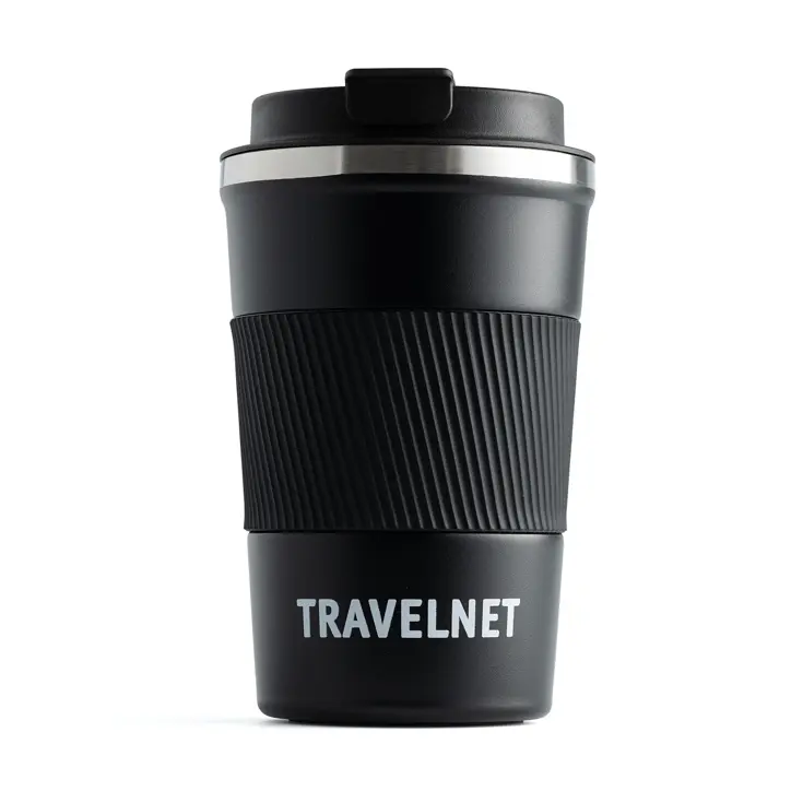 Travelnet thermosbeker voor onderweg - 380 ml