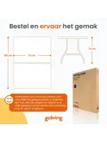 Inklapbare Tafel - Weerbestendig - 180x70x74cm