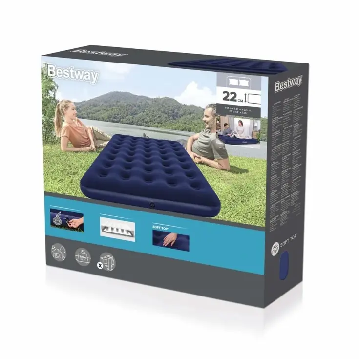 Luchtbed - Bestway - 2P - 137x191 cm