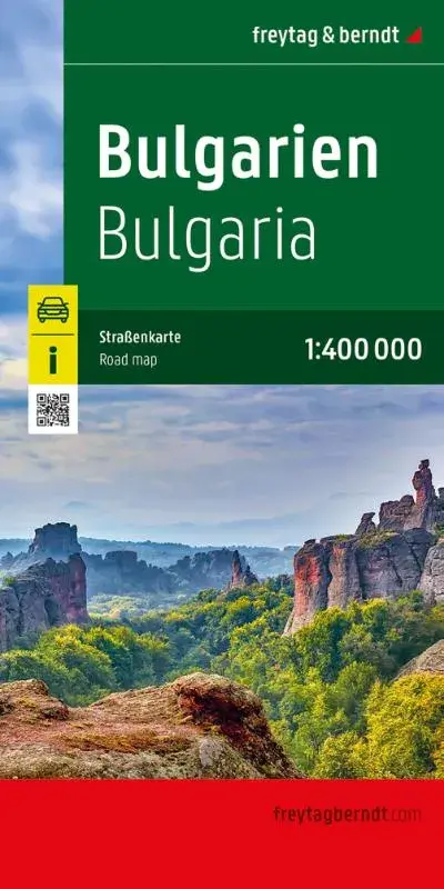 Wegenkaart F&B Bulgarije