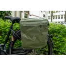 Voltano Dubbele Fietstas Rolltop Urban Green