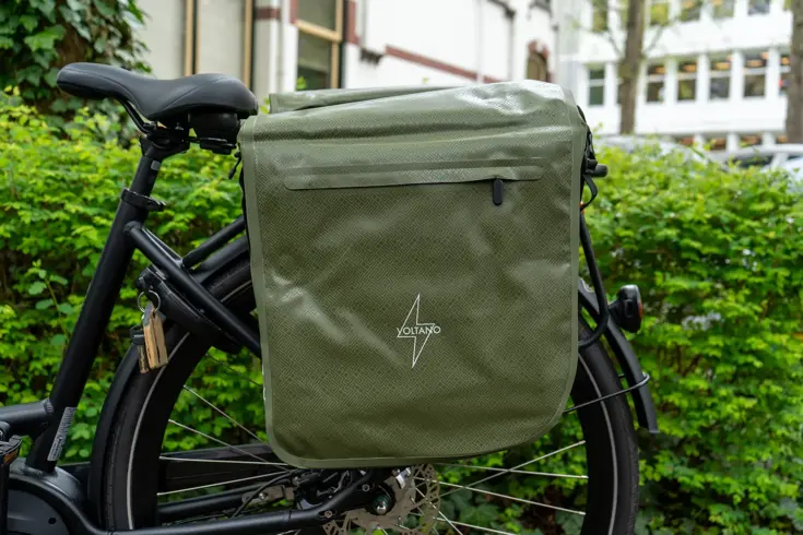 Voltano Dubbele Rolltop Fietstas 48 L
