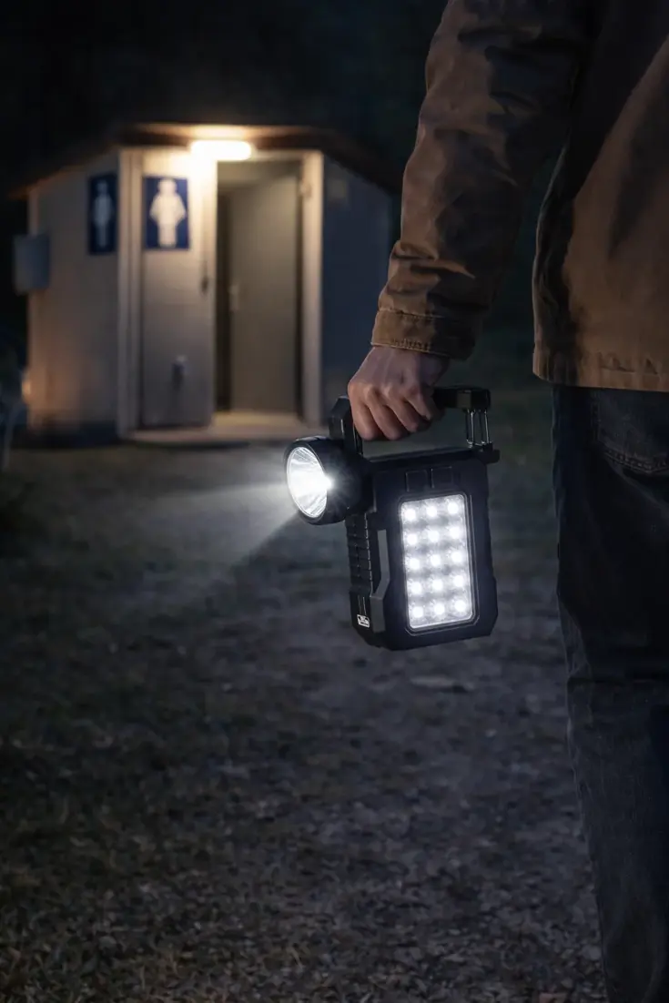 Oplaadbare Noodlamp USB & Solar