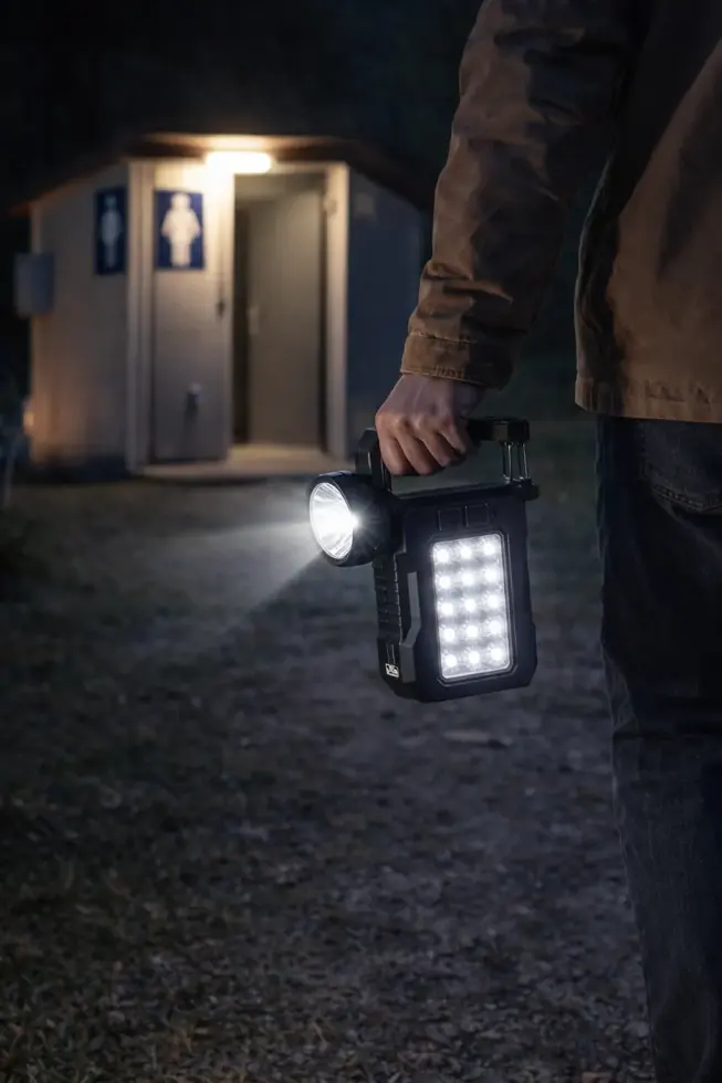 Oplaadbare Noodlamp USB & Solar