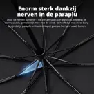 FlinQ Stormparaplu - Uitschuifbaar