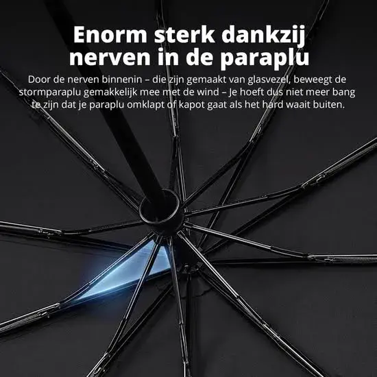 Stormparaplu - Uitschuifbaar - Inclusief hoes