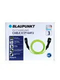 Blaupunkt 1 Fase laadkabel voor type 2 elektrische auto. 16A.