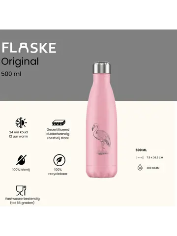Drinkfles RVS 500 ml
