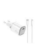20W Thuislader met USB-C naar Lightning Kabel