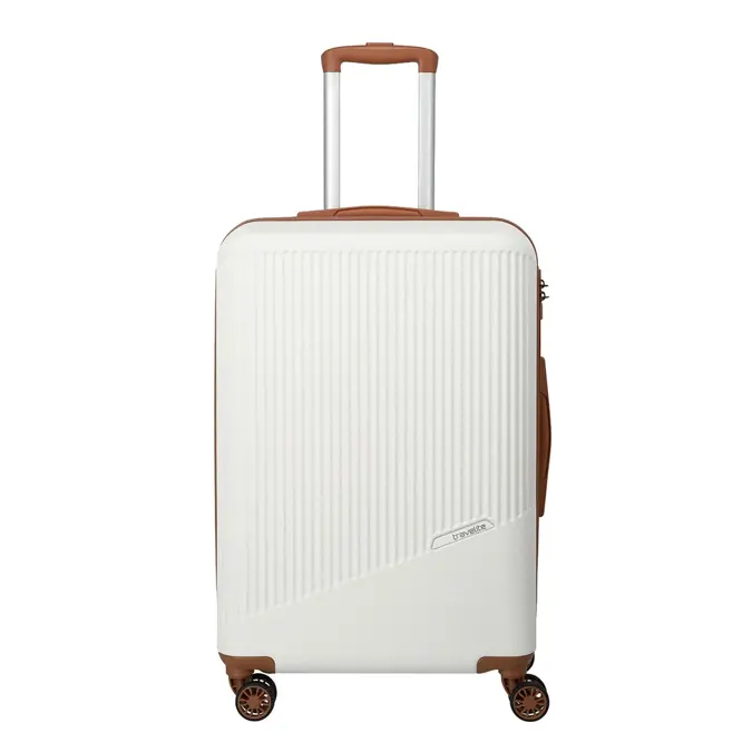 Travelite Bali 4 wiel trolley m Wit