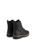 Rykken Heren - Veterboots met rits - Wol gevoerd