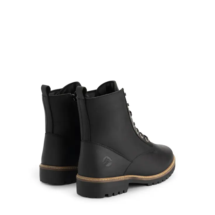 Rykken Heren - Veterboots met rits - Wol gevoerd
