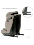 Carter Luxe i-Size/isofix Autostoel - 76-150 cm